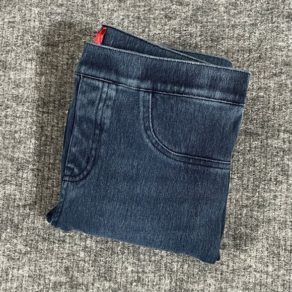 SPANX Pants - Spanx Women's Size Medium Skinny Leg Blue Jean Jeggings‎